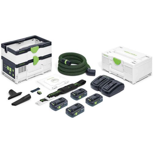 Aspirateurs 36V CLEANTEC CTMC SYS HPC 4,0 I-Plus - FESTOOL - 576942 pas cher