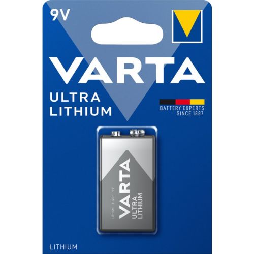 Pile lithium 6LR61 9 V VARTA 6122301401 photo du produit Principale L