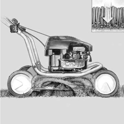 Tondeuse à gazon mulching thermique 149cm³ RM 4 RT tractée - STIHL - 6383-011-3411 pas cher Secondaire 7 L