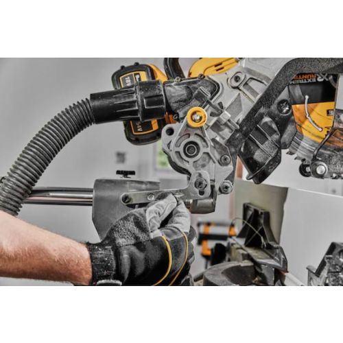 Scies à onglets 54 V XR FLEXVOLT 305 mm + batterie 9/3 Ah + chargeur DEWALT DCS781X2-QW photo du produit Secondaire 33 L