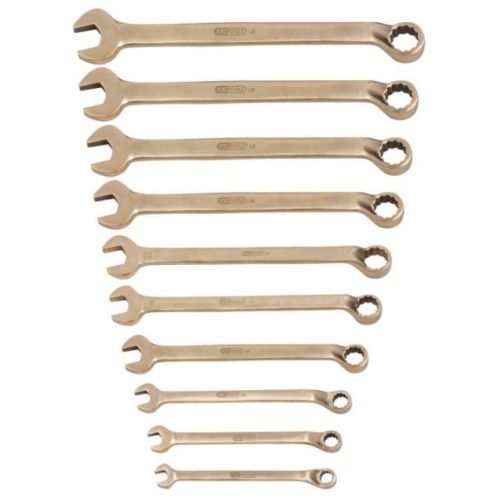 Jeu de 10 clés mixtes BRONZEPLUS coudées 10 à 32 mm KS TOOLS 963.7370 photo du produit Principale L