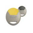 Badge MIFARE format porte clé gris/jaune - COMELIT - CLE/GJ pas cher