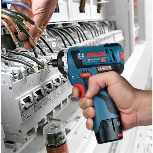 Perceuse-visseuse 12 V GSR 12V-20 HX + 2 batteries 3 Ah + chargeur + coffret L-BOXX BOSCH 06019D4105 photo du produit Secondaire 4 L