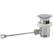 Bonde automatique laiton pour lavabo avec tirette horizontale - VALENTIN - 00 100300 000 00 pas cher