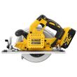 Scie circulaire 18V (sans batterie ni chargeur) en coffret TSTAK DEWALT DCS572NT-XJ photo du produit Secondaire 2 S
