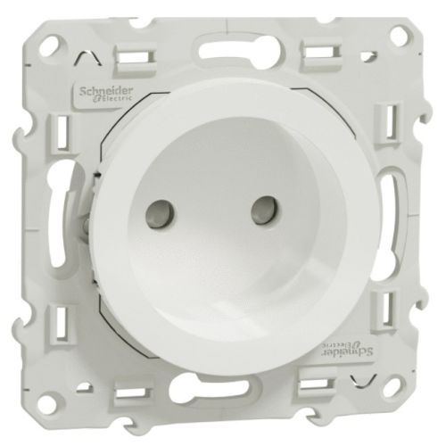 Prises de courant ODACE &agrave; vis 16A connexion rapide 2P - SCHNEIDER ELECTRIC - S526033 pas cher
