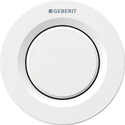 Poussoir pneumatique à encastrer blanc brillant - GEBERIT - 116.040.11.1 pas cher Principale L