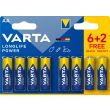 Piles alcalines HIGH ENERGY LR6 1,5 V AA VARTA 4906121428 photo du produit