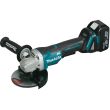 Meuleuse 18V 125mm + 2 batteries 5Ah + chargeur rapide + coffret MAKPAC - MAKITA - DGA508RTJ pas cher Secondaire 1 S