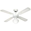 Ventilateur de plafond 50 W Bali blanc 107 cm FARELEK 112420 photo du produit