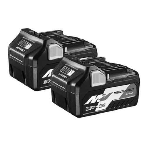 Pack de 2 batteries BSL36A18 (36 - 18 V) (2,5 - 5 Ah) MULTI-VOLT - HIKOKI - 373788 pas cher