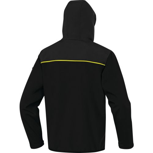 Veste Softshell 3 couches noir/jaune T3XL - DELTA PLUS - HORT2NJ3X pas cher Secondaire 1 L