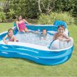 Piscine gonflable familiale octogonale avec sièges et appuie-têtes Intex photo du produit Secondaire 1 S