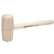 Maillet bois tête diamètre de 80 mm - avec manche frêne galbé 500 g KS TOOLS 140.5233 photo du produit