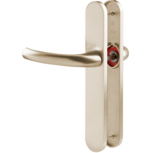 Ensemble sur plaque grande mod&egrave;le TOKYO bec de cane F2 - HOPPE - 1787562 pas cher