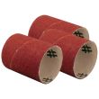 Lot de 3 manchons abrasifs grain A80 diamètre 60 mm - largeur 60 mm FARTOOLS 110881 photo du produit
