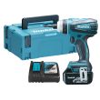 Perceuse visseuse 4 fonctions 18 V LXT + 2 batteries 5 Ah + chargeur en coffret MAKPAC MAKITA DTP141RTJ photo du produit