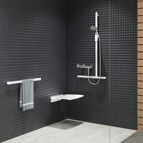 Mitigeur de douche thermostatique SECURITHERM bicommande - DELABIE - H9741 photo du produit Secondaire 3 L