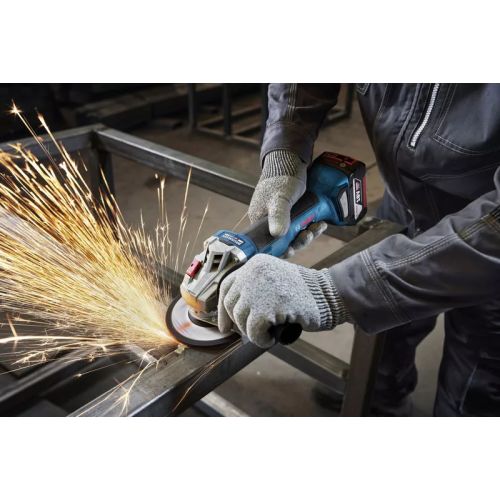 Meuleuse d'angle 18 V GWS 18V-8 Professional 125 mm + 2 batteries 4 Ah + chargeur rapide + coffret L-BOXX BOSCH 06019N9002 photo du produit Secondaire 10 L