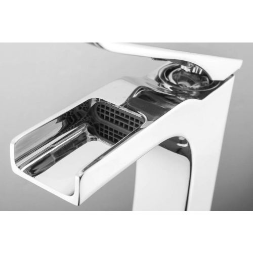 Robinet de lavabo cascade chrome sur plage 801 - HUDOR - 3 701 394 912 326 pas cher Secondaire 2 L