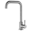 Robinet de cuisine nickel brossé EAS - HUDOR - K128 pas cher