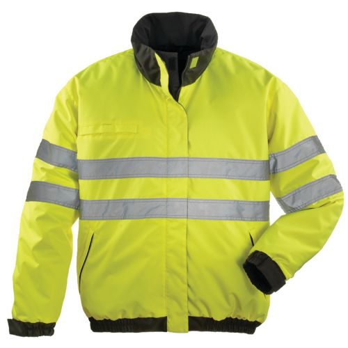 Blouson HI WAY réversible 2 en 1 jaune fluo/noir T2XL - COVERGUARD - 7HWBYXXL pas cher