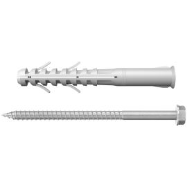 Cheville rallong&eacute;e Fischer avec tirefond et rondelle SHR 14x185 SS/4B en sachet - 26284 pas cher Principale M