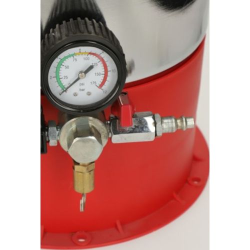 Purgeur de freins pneumatique KS-6 L - 10 bars + 6 adaptateurs KS TOOLS 160.0008 photo du produit Secondaire 2 L