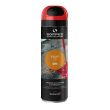 Traceur de chantier Fluo TP 500ml rouge - SOPPEC - 141513O pas cher
