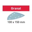 Abrasif GRANAT STF DELTA/7 P80 GR/10 100x150mm - FESTOOL - 497132 pas cher