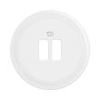 Enjoliveur CELIANE double prise USB blanc LEGRAND CB0154 photo du produit Secondaire 1 S