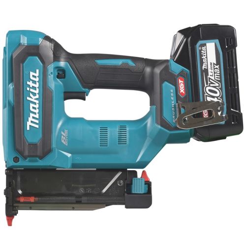 Cloueur finette 23 Ga XGT 40 V max Li-Ion + batterie 2,5 Ah + chargeur + coffret MAKITA PT001GD101 photo du produit Secondaire 9 L