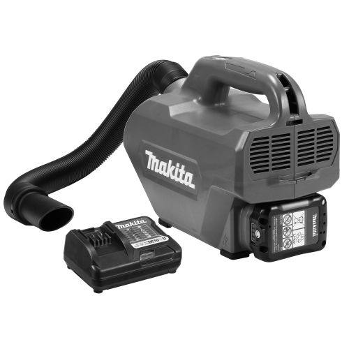 Aspirateur souffleur 12V Li-Ion CXT + batterie 2Ah + chargeur en sac de transport - MAKITA - CL121DWA pas cher