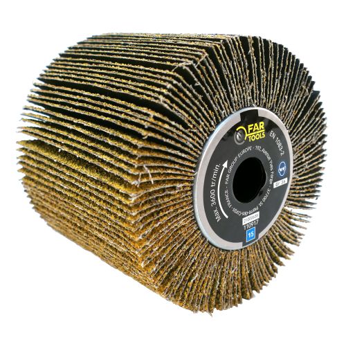 Brosse à lamelles abrasives A36 120 mm FARTOOLS 110917 photo du produit