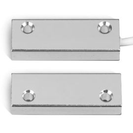 Contact magn&eacute;tique Izyx rectangulaire aluminium - SMK2071 pas cher Principale M