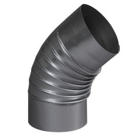 Coude aluminié TEN 45° plissé D200 mm - 374200 photo du produit Principale M