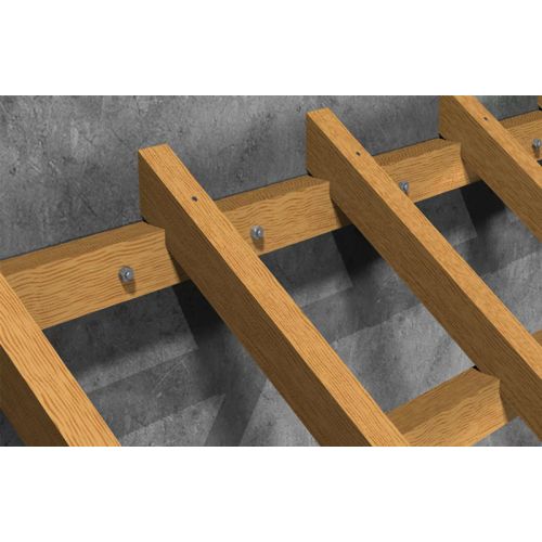 Cheville rallongée avec tirefond et rondelle SHR SS/4B en sachet de 4 Fischer - 26282 photo du produit Secondaire 2 L