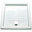 Receveur à poser POLO 90x90x8 cm B60 carré blanc ROCA WMT1CA16Z000001 photo du produit Secondaire 1 S