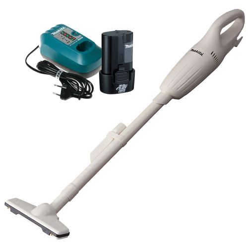 Aspirateur 7,2 V Li-Ion + batterie 1 Ah + chargeur en boîte carton MAKITA CL070DSX photo du produit