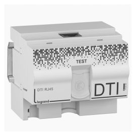 Dispositif de terminaison int&eacute;rieure modulaire RJ45 DRIVIA Legrand pour coffret multim&eacute;dia 4,5 modules - 413008 pas cher Principale M