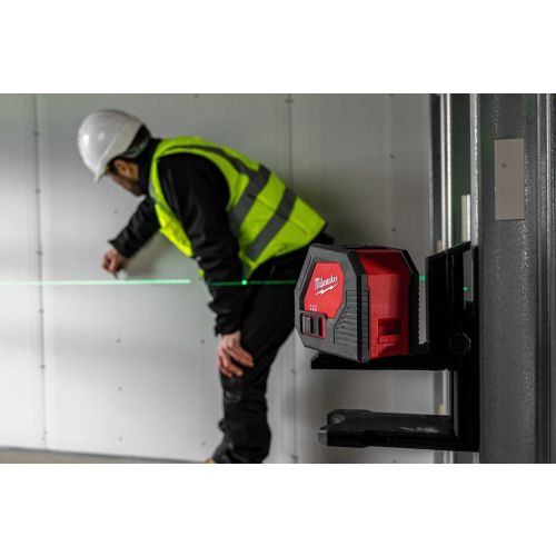 Laser vert 2 lignes CLL-C à pile alcaline en coffret MILWAUKEE 4933478753 photo du produit Secondaire 10 L