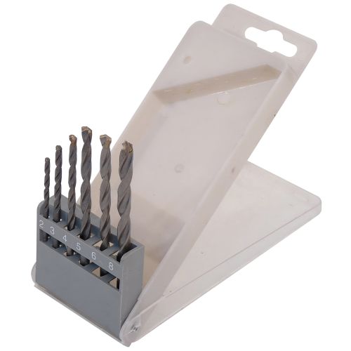 Coffret de 6 forets béton diamètre 2 - 8 mm ONE 115505 photo du produit Principale L