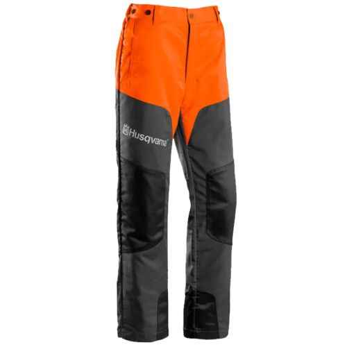 Pantalon anti-coupure CLASSIC noir/orange TM HUSQVARNA 529 51 89-48 photo du produit Principale L