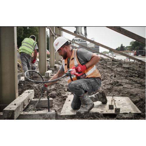 Aiguille vibrante 18 V M18 FCVN24-551 2,4 m + batterie 5,5 Ah + chargeur MILWAUKEE 4933479600 photo du produit Secondaire 2 L