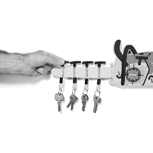 Support pour clés en forme tronçonneuse avec aimant - STIHL - 0421-600-0090 pas cher Secondaire 6 L