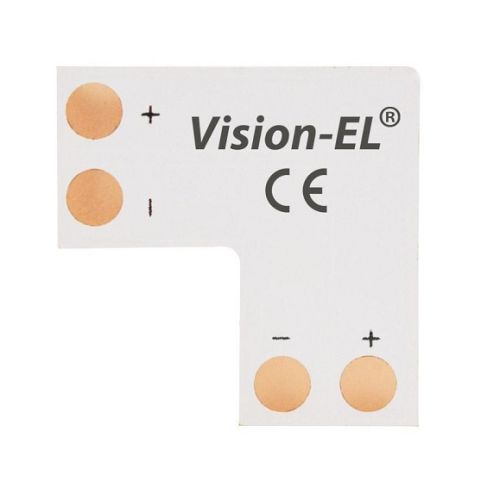 Connecteur L bandeaux LED 12 V / 24 V à souder 10 mm MIIDEX LIGHTING 75277 photo du produit Principale L