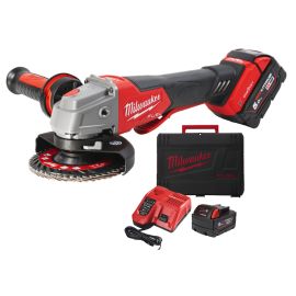 Meuleuse d'angle M18 FUEL Milwaukee ONEFSAG125XPDB-502X 125 mm + 2 batteries 5 Ah + chargeur rapide + HD BOX - 4933478435 photo du produit Principale M