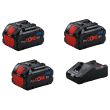 Pack de 3 batteries ProCORE 18 V 8 Ah + chargeur GAL18V-160 BOSCH 0615A5004Y photo du produit
