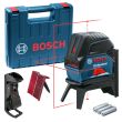 Laser combin&eacute; GCL 2-15 + 3 piles 1,5 V + coffret BOSCH 0601066E02 photo du produit