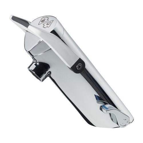 Mitigeur de lavabo temporisé NEO DUO gris sur plage avec système S® PRESTO 68052 photo du produit